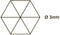 Parasol Gemini Rood 3 meter doorsnee 53021