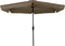 Parasol Gemini - Taupe - Diameter: 3m
