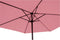 Parasol Gemini zacht roze Ø3mtr LE53026
