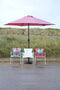 Parasol Gemini zacht roze Ø3mtr LE53026