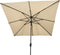 Parasol Libra, Ecru, 2,5x2,5 meter