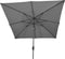 Parasol Libra, Grijs, 2,5x2,5 meter