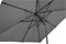 Parasol Libra, Grijs, 2,5x2,5 meter