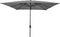 Parasol Libra, Grijs, 2,5x2,5 meter