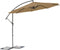 Parasol Menorca - Taupe - Hangmodel Ø300 m x 235 cm