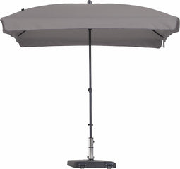 Parasol rechthoek 210 x 140 cm taupe Madison
