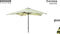 Parasol Rechthoek Corsica Taupe Madison | 200 x 250 cm kantelbare rechthoekige parasol