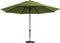 Parasol Rond 400 cm Sage groen Madison