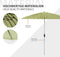 Parasol Shanghai - Kantelbaar - Ø270cm - Limoen Groen