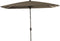 Parasol Vierkant Ronde Hoeken 280 x 280 cm Taupe