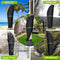 Parasolbeschermhoes met stang (geen ladder meer nodig) - voor parasols met een diameter van 2 tot 4 m - grote paraplubeschermhoes met trekkoord en rits - weerbestendig, uv-bestendig, wind- en sneeuwbestendig, buitenzonwering (Oxford 420D)