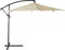 Parasoll DKD Home Decor Beige Polyester Staal (300 x 300 x 250 cm)