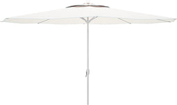 Parasoll Marbueno Wit Polyester Staal Ø 270 cm
