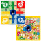 Parchis en Oca Spelbord Colorbaby 26 x 5 x 26 cm (6 Stuks)