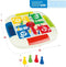Parchis en Oca Spelbord Colorbaby 26 x 5 x 26 cm (6 Stuks)
