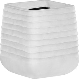 PARIKIA - Plantenbak - Wit - 28 cm - Polyresin
