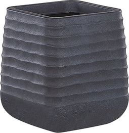 PARIKIA - Plantenbak - Zwart - 28 cm - Polyresin