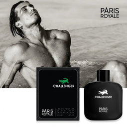 Paris Royale PR031: Challenger Zwart voor Heren 100 ml EDT