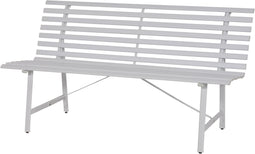 Parkbank 3-persoons tuinbank wit