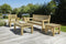 Parkbank/Tuinbank Zeist 230cm - 4 zits