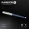 Parker 51-balpen | Donkerblauwe behuizing met chromen afwerking | Medium punt met zwarte inktnavulling | Geschenkverpakking