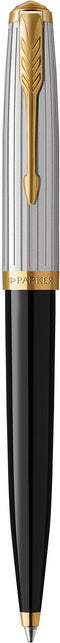 Parker 51 Premium Balpen | Premium-collectie | Zwart | Medium punt met zwarte inkt | Geschenkdoos