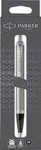 Parker IM-balpen | Roestvrij staal met chromen afwerking | Medium punt met blauwe inktnavulling