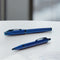Parker IM Monochrome balpen | blauwe inkt | blauwe afwerking en details | medium punt | Geschenkdoos