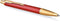 Parker IM Premium balpen | Rood met gouden detail | Medium punt met blauwe inkt | Geschenkdoos