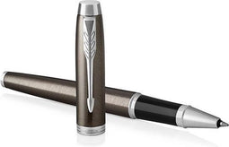 Parker IM-rollerballpen | Dark Espresso | Fijne penpunt | Zwarte inkt | Geschenkverpakking