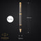Parker IM-rollerballpen | grijze lak met gouden details | fijne roestvrijstalen punt | Zwarte inkt | geschenkverpakking