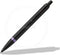 Parker IM Vibrant Rings balpen | satijn zwarte lak met amethist paarse details | medium punt met blauwe inkt navulling | geschenkdoos