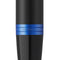 Parker IM Vibrant Rings balpen | satijn zwarte lak met marineblauwe details | medium punt met blauwe inkt navulling | geschenkdoos
