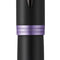 Parker IM Vibrant Rings vulpen | satijn zwarte lak met amethist paarse details | medium punt met blauwe inkt navulling | geschenkdoos