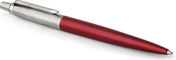 Parker Jotter-balpen | Kensington Red | Medium punt met blauwe inkt | Cadeauverpakking