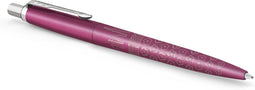 Parker Jotter balpen | Speciale editie | Tokyo Roze met chroomafwerking | Blauwe inkt | Geschenkverpakking