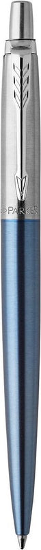 Parker Jotter-balpen | Waterloo Blue | Medium punt met blauwe inkt | Cadeauverpakking