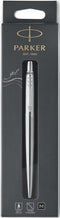Parker Jotter Gel pen | Roestvrij staal met chroom detail | Medium punt zwarte inkt (0,7 mm)