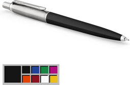 Parker Jotter Originals balpen - blauwe inkt - klassieke zwarte afwerking - medium punt - 1 stuks