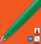 Parker Jotter Originals balpen | Klassieke groene afwerking | medium punt | blauwe inkt | 1 stuk