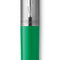 Parker Jotter Originals balpen | Klassieke groene afwerking | medium punt | blauwe inkt | 1 stuk