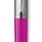 Parker Jotter Originals balpen | klassieke magenta afwerking | medium punt met blauwe inkt | 1 stuk