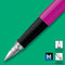 Parker Jotter Originals-vulpen | klassieke magenta afwerking | medium penpunt | blauwe en zwarte inkt
