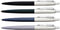 Parker Jotter XL balpen | Alexandra Matgrijs met chroom detail | Medium punt en blauwe inkt | Geschenkdoos
