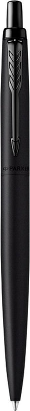 Parker Jotter XL-balpen | Monochroom matzwart | Medium punt | Blauwe inkt