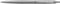 Parker Jotter XL balpen | Monochroom roestvrij staal | Medium punt | Blauwe inkt | Geschenkdoos