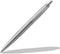 Parker Jotter XL balpen | Monochroom roestvrij staal | Medium punt | Blauwe inkt | Geschenkdoos