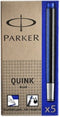 Parker S0116240 inktpatronen - Penvulling - Blauw