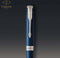 Parker Sonnet balpen | blauw gelakt met palladium trim | medium punt zwarte inkt | geschenkverpakking