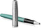 Parker Sonnet rollerballpen | metaal en groene lak met palladium afwerkings | fijne penpunt | zwarte inkt | Geschenkverpakking